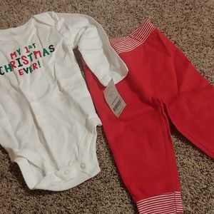 NWT 9 Month Christmas Outfit
